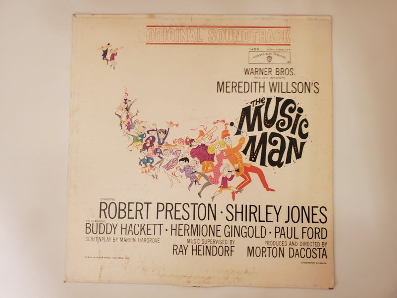 Meredith Willson The Music Man (Original Soundtrack) vinyl record